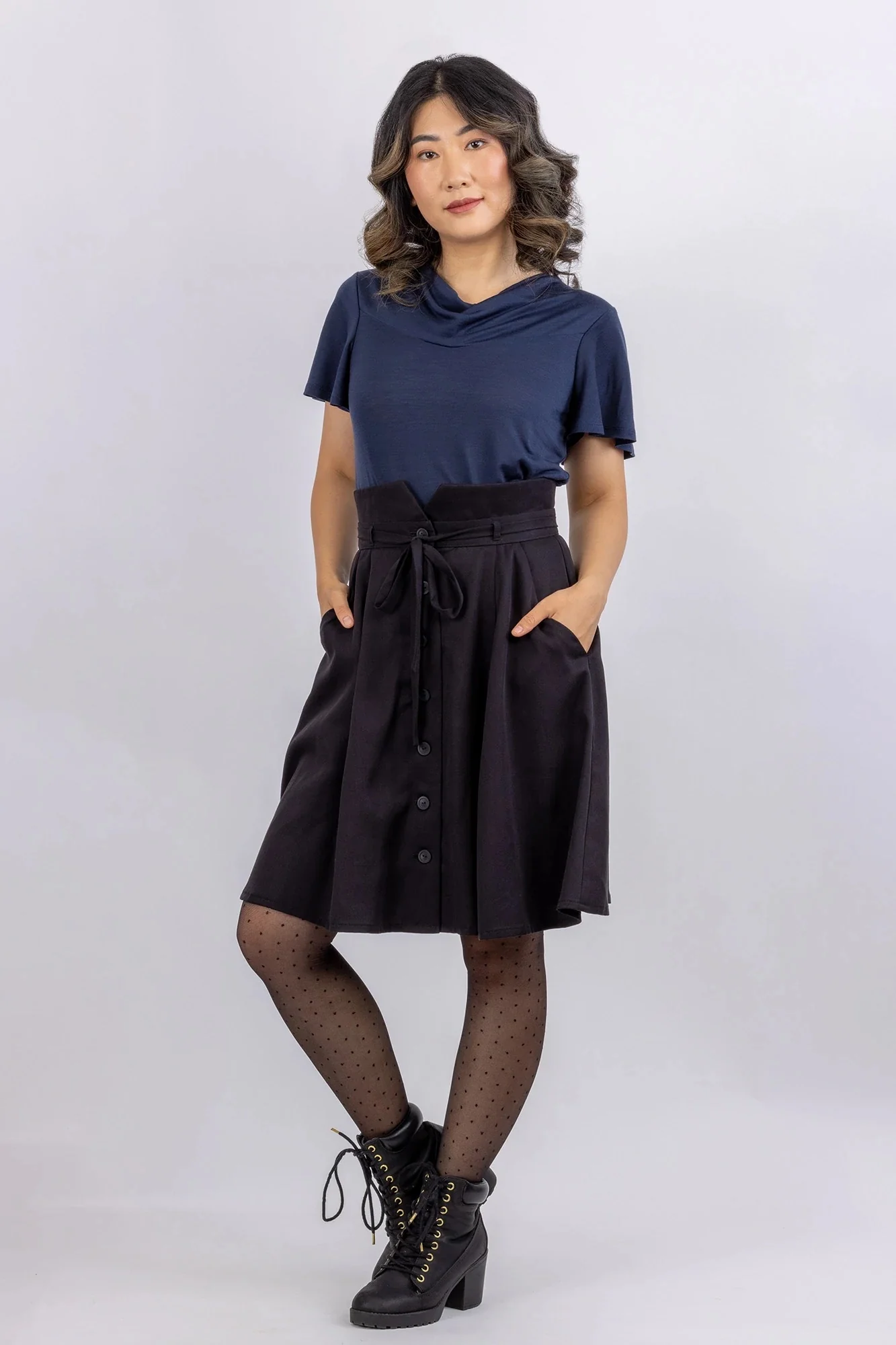 Forget-me-not Patterns Natalie Skirt - Image 7