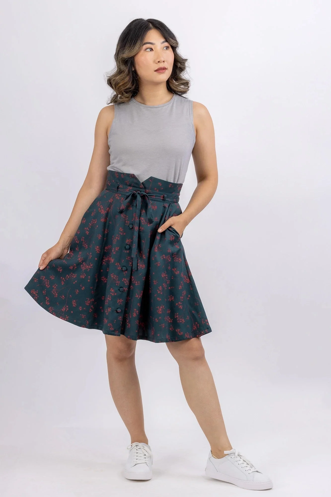 Forget-me-not Patterns Natalie Skirt - Printed copy shop (+£7.00)