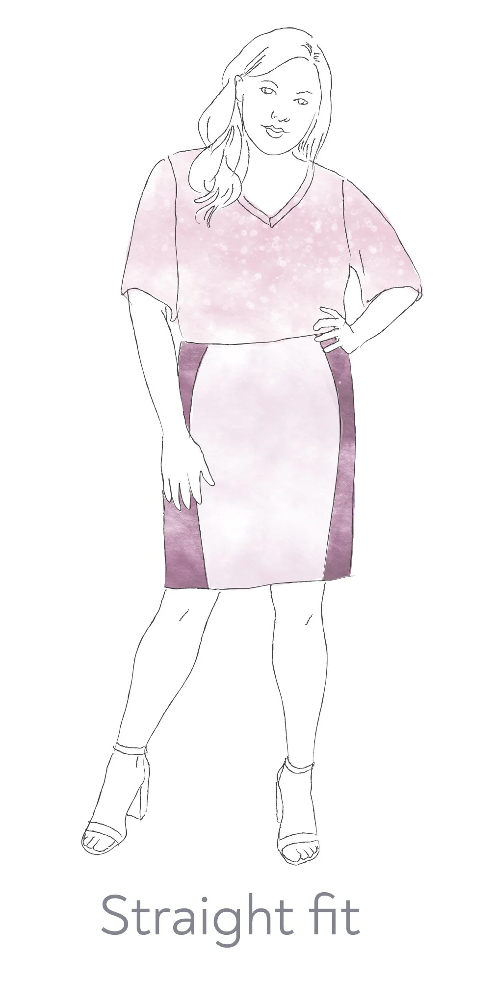 Forget-me-not Patterns Sabrina Pencil Skirt - Image 5