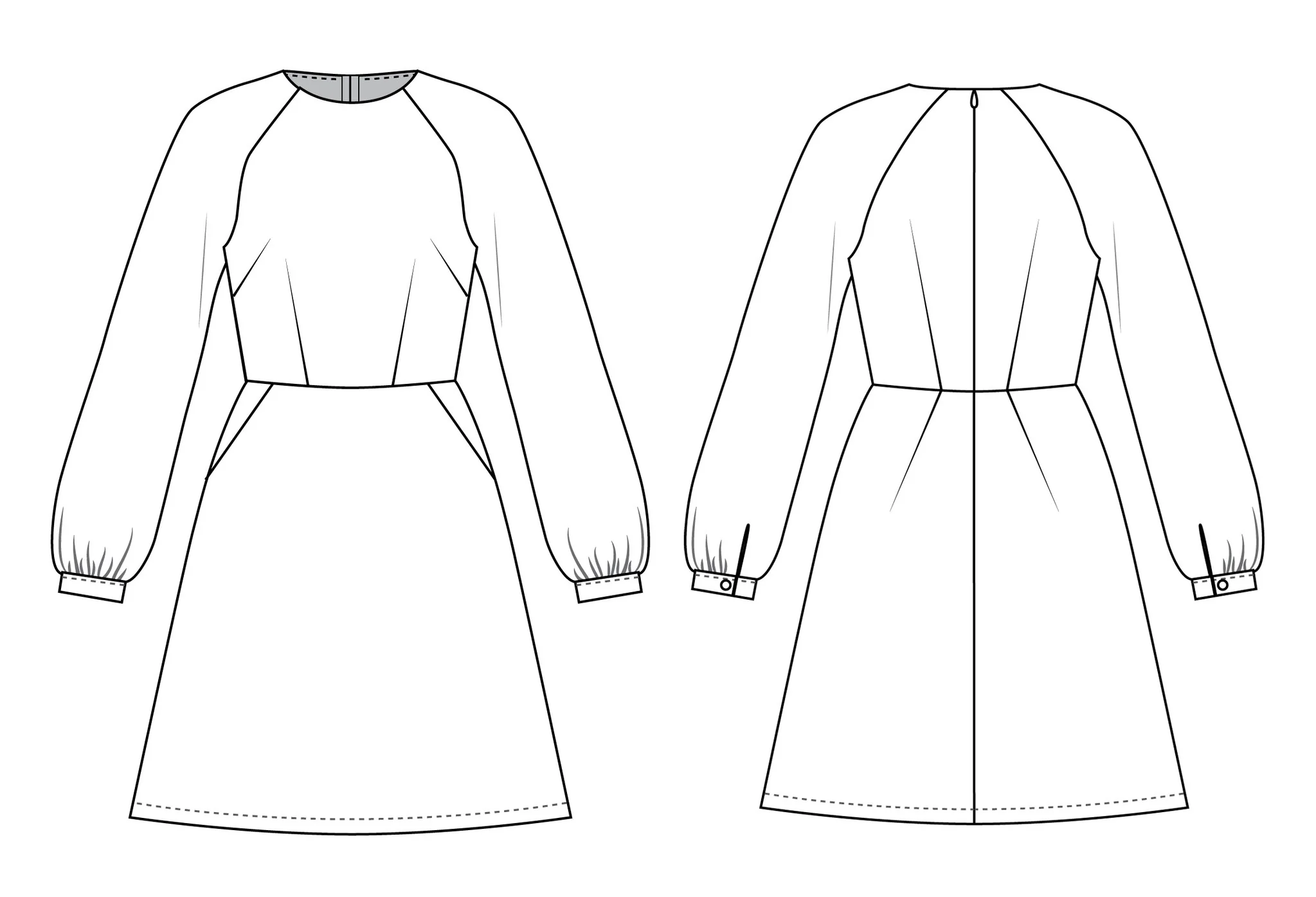 Forget-me-not Patterns Valerie Dress - Image 16