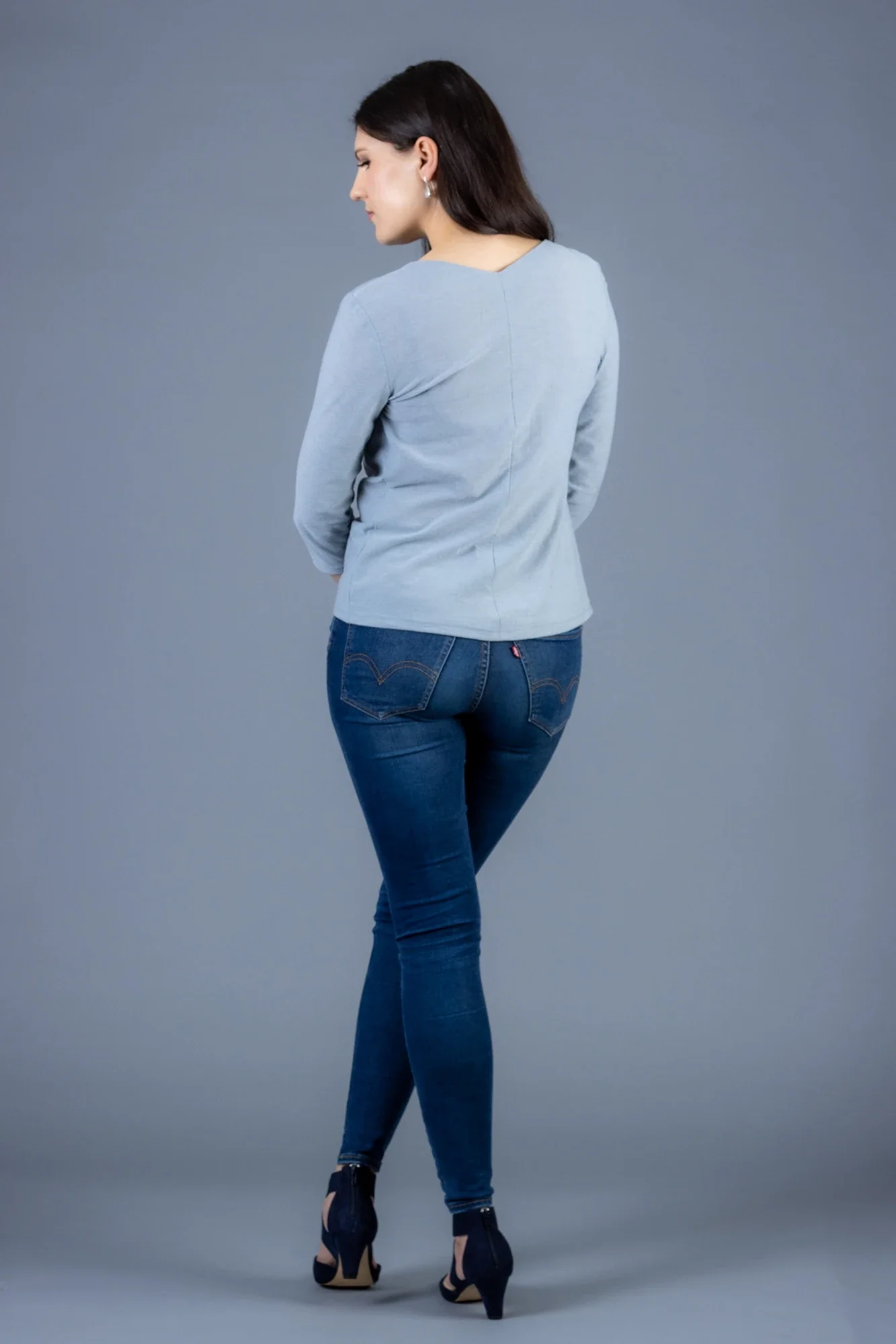 Forget-me-not Patterns Viola Top - Image 14
