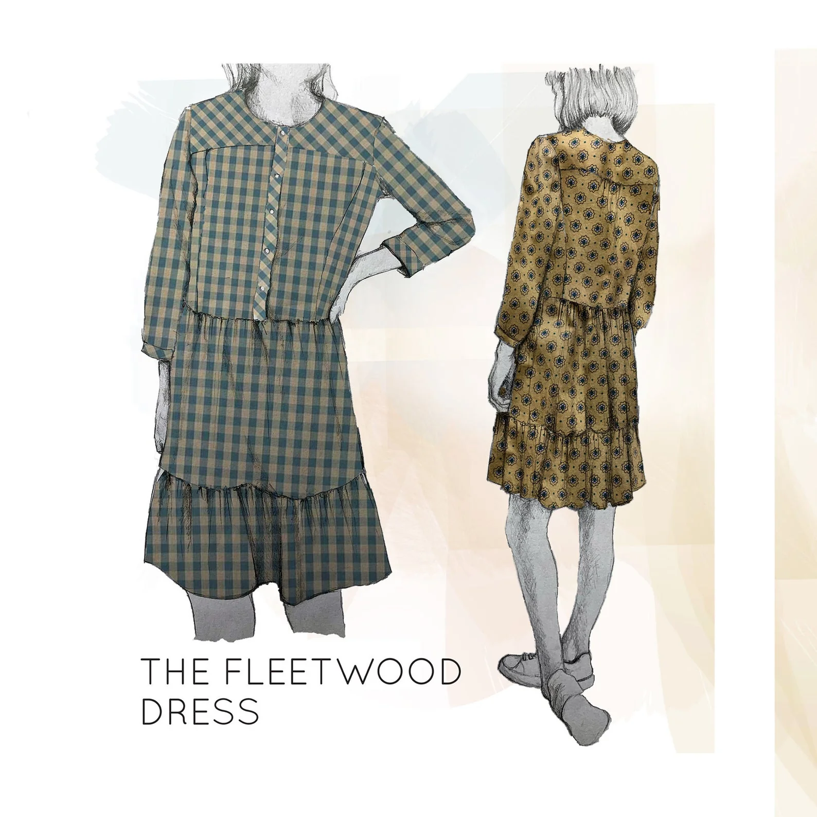 French Navy Fleetwood Dress - Image 12