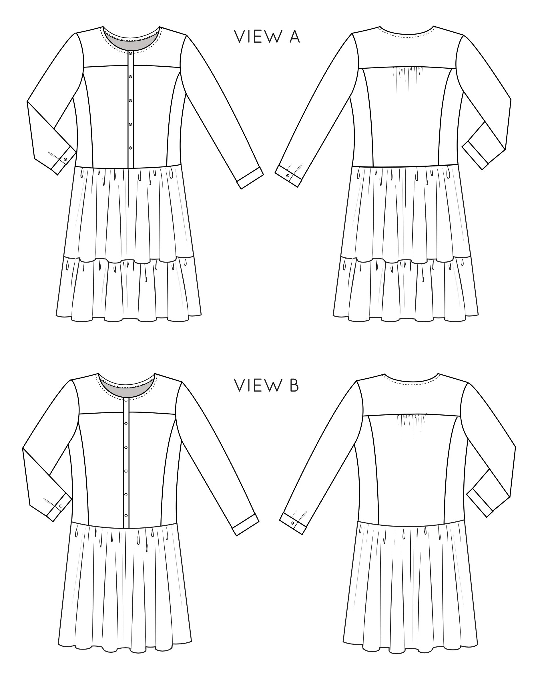 French Navy Fleetwood Dress - Image 13