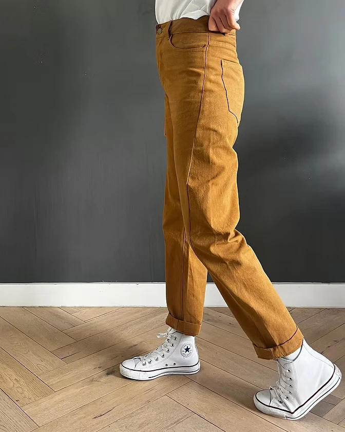 French Navy Jupiter Jeans - Image 2