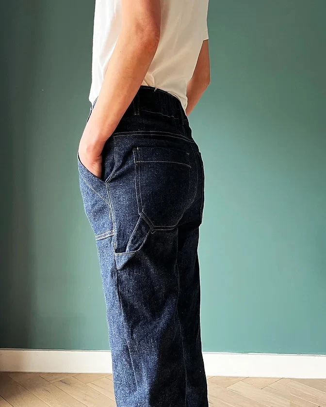 French Navy Langston Trousers - Image 3