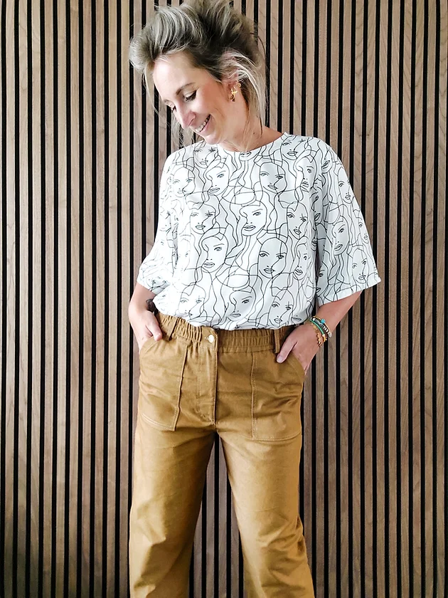 French Navy Langston Trousers - Image 4