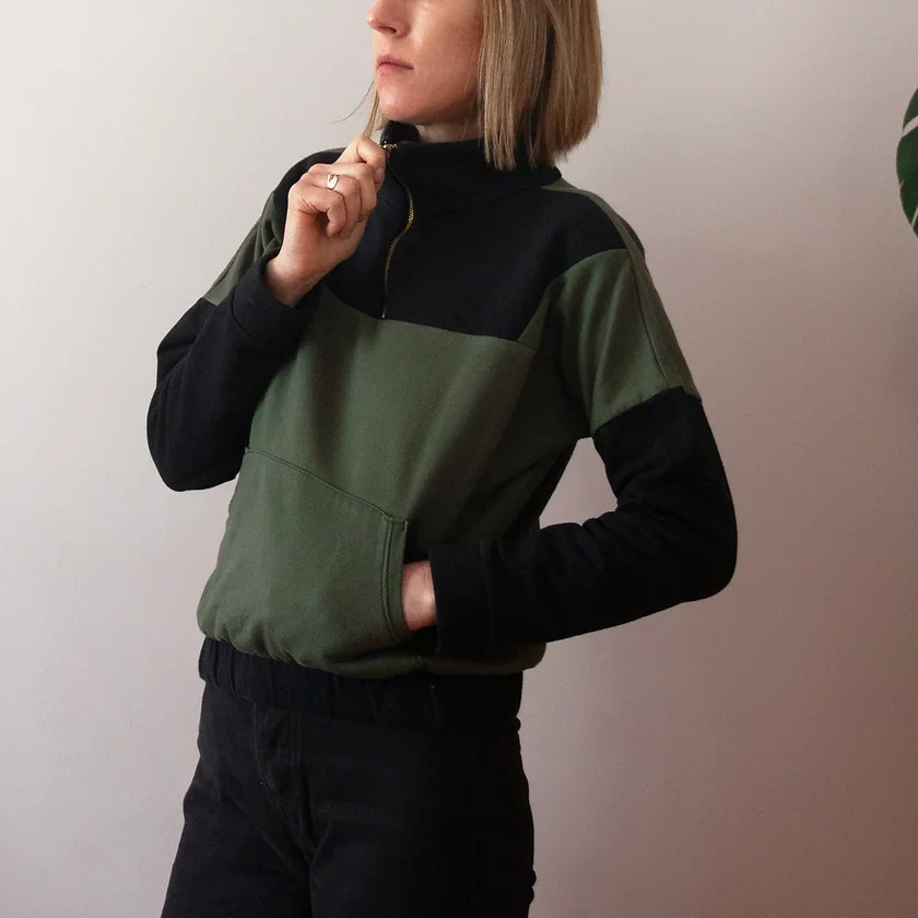 French Navy Roscoe Sweater - Image 5