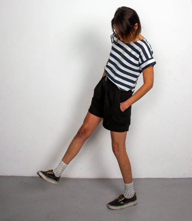 French Navy Xanelé Shorts - Image 8
