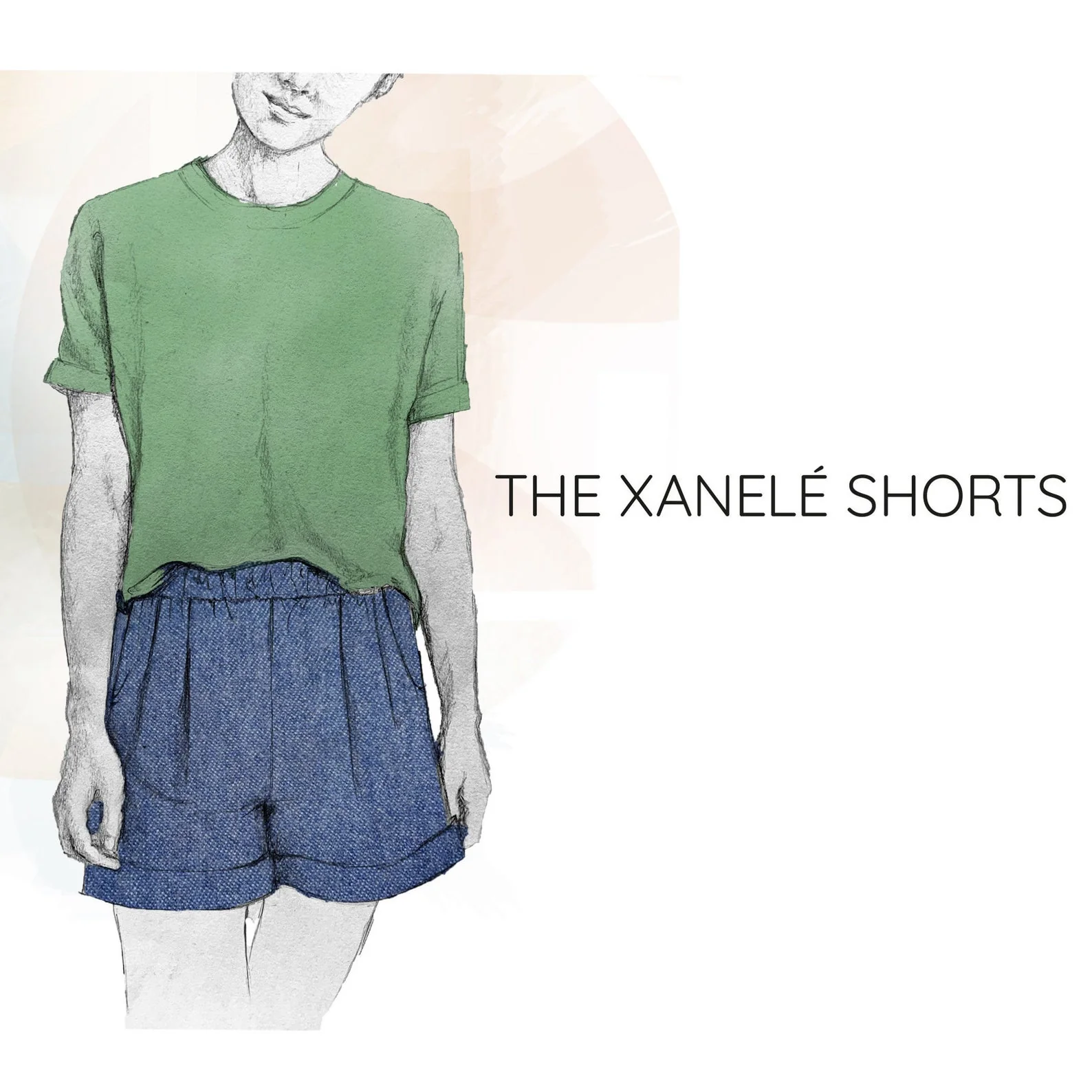French Navy Xanelé Shorts - Image 9