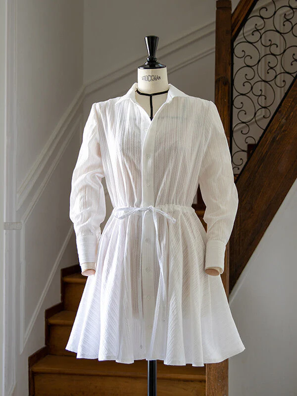 French Poetry Stella Dress (16 - 34) - Printed Copy Shop (+£7.00)