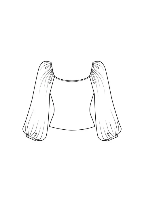 Friday Pattern Company Adrienne Blouse - Image 7