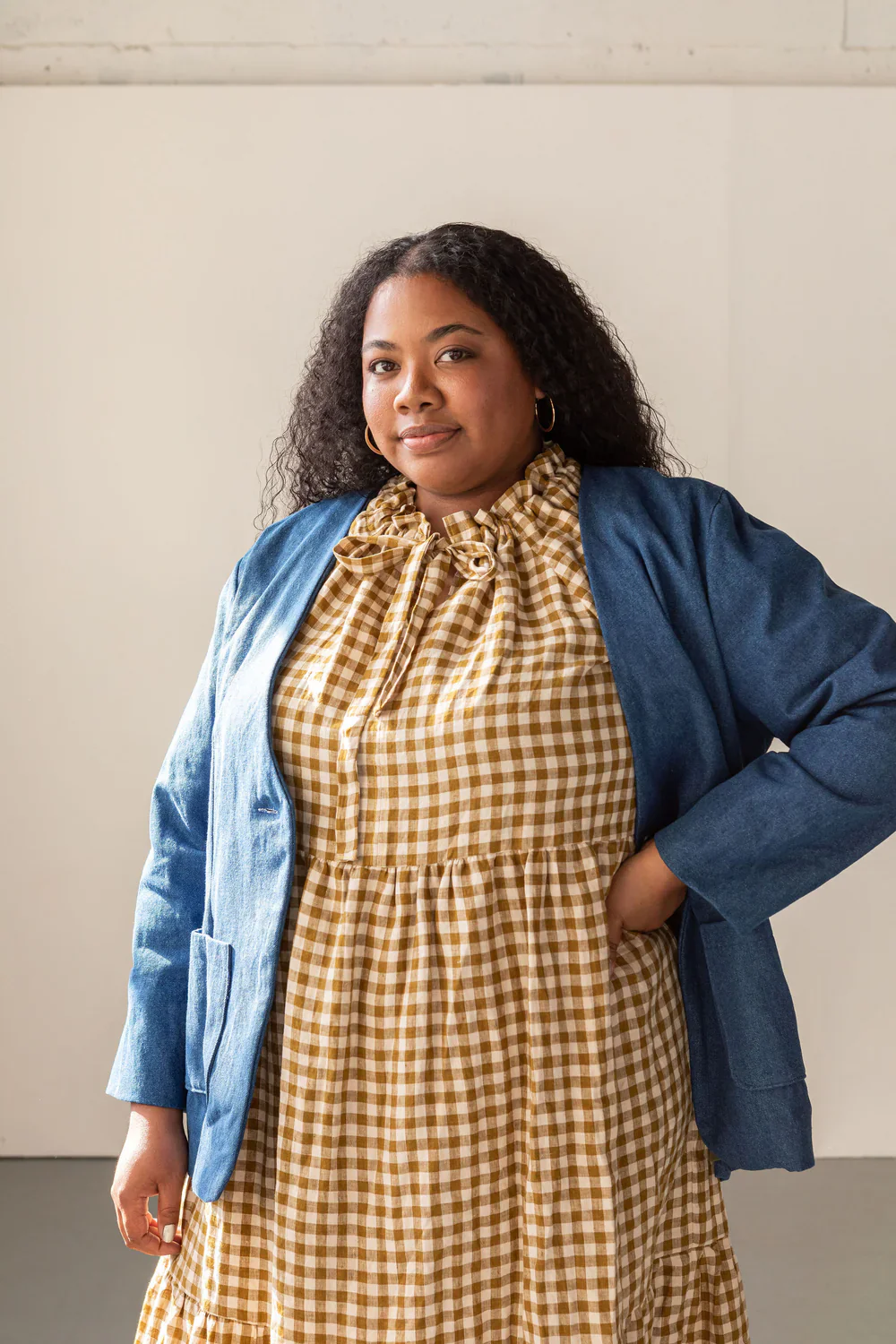 Friday Pattern Company Eddy Cardigan Blazer - Image 10
