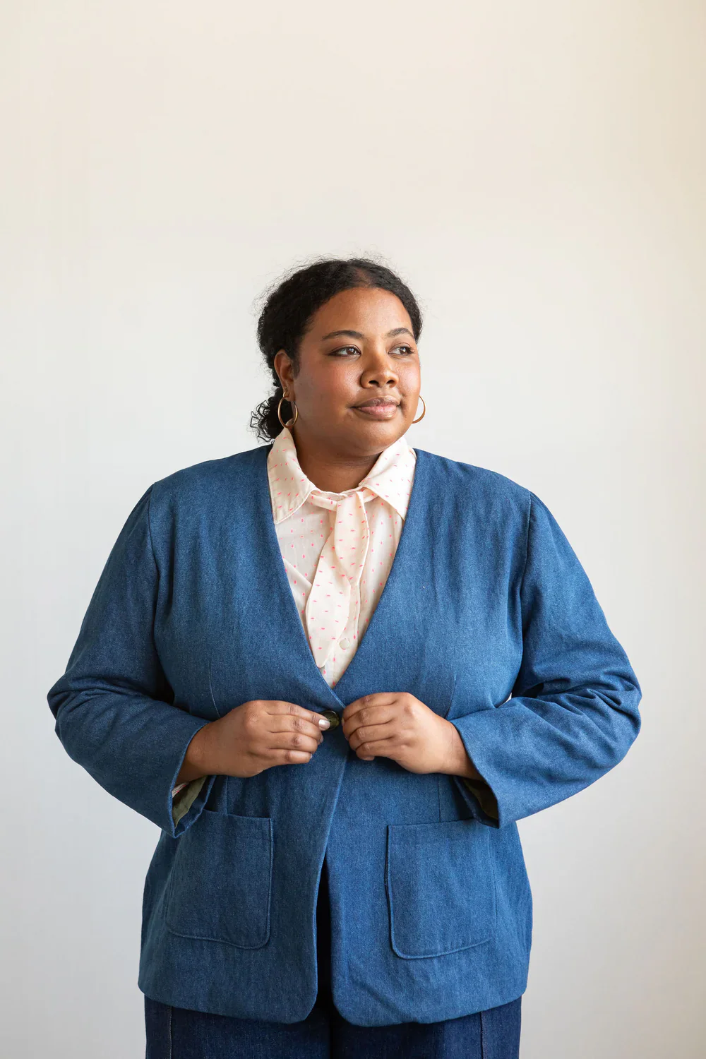 Friday Pattern Company Eddy Cardigan Blazer - Image 7