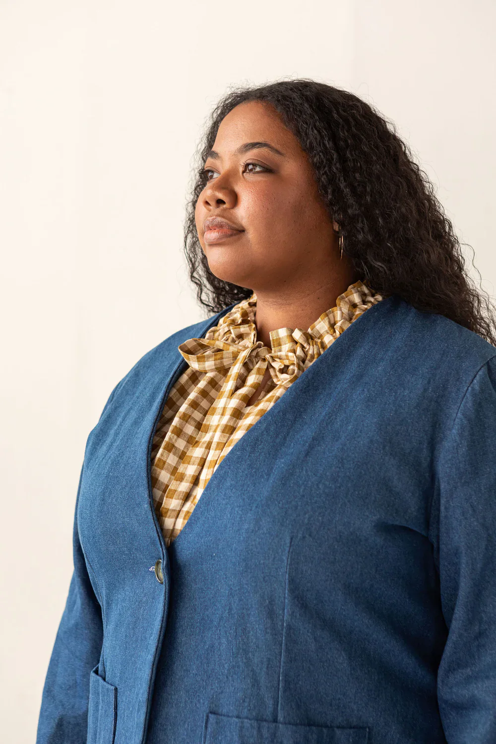 Friday Pattern Company Eddy Cardigan Blazer - Image 8