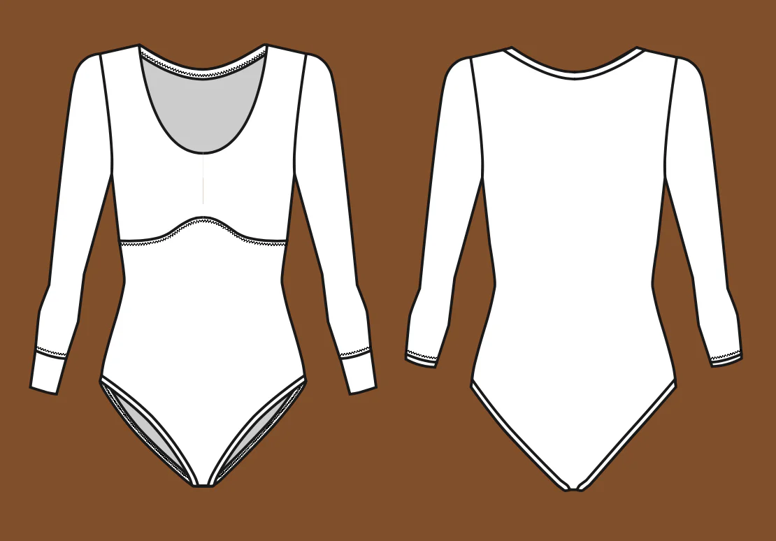 Friday Pattern Company Elysian Bodysuit - Image 19