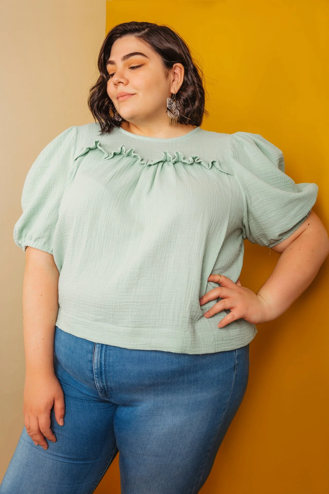Friday Pattern Company Sagebrush Top - Image 6
