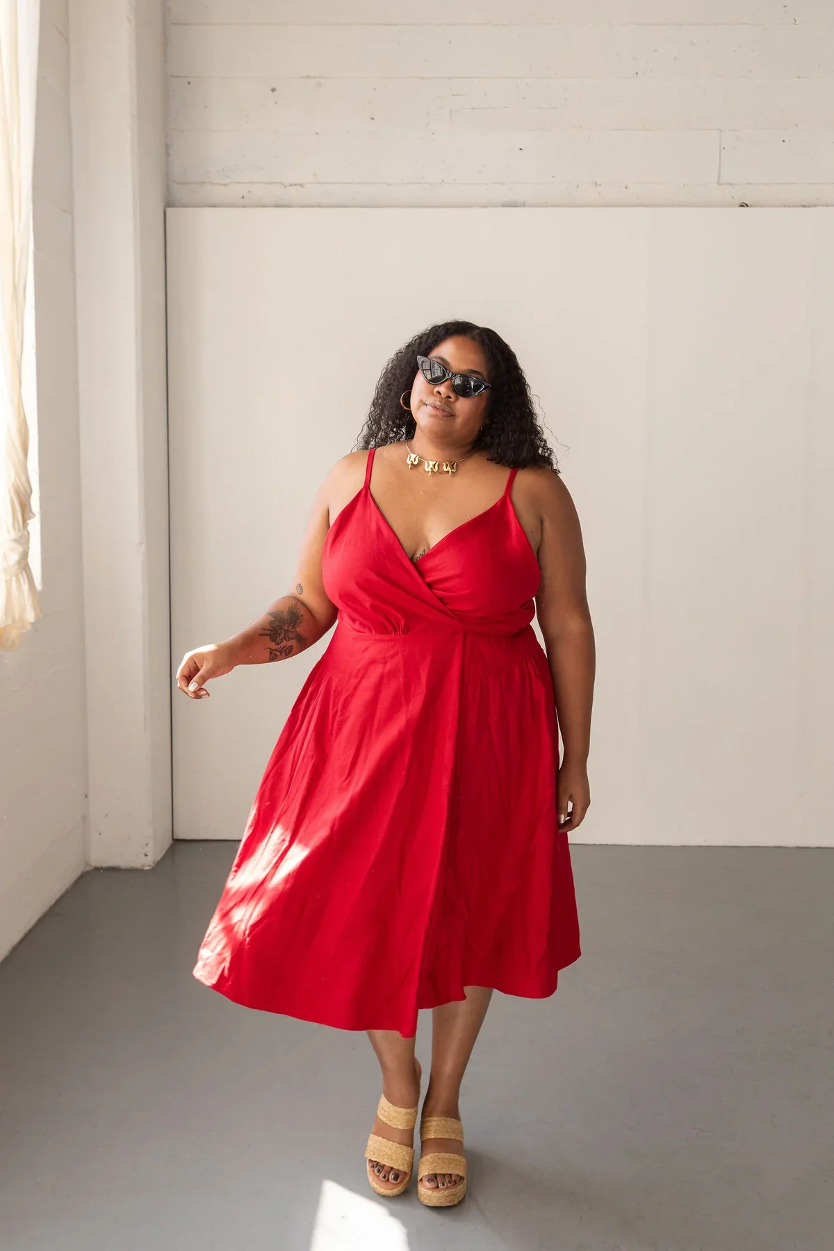 Friday Pattern Company Wren Wrap Dress - Image 14