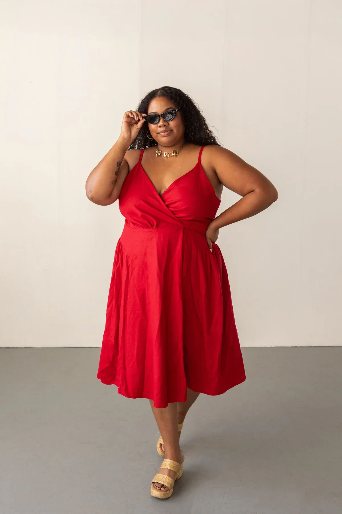 Friday Pattern Company Wren Wrap Dress - Image 15