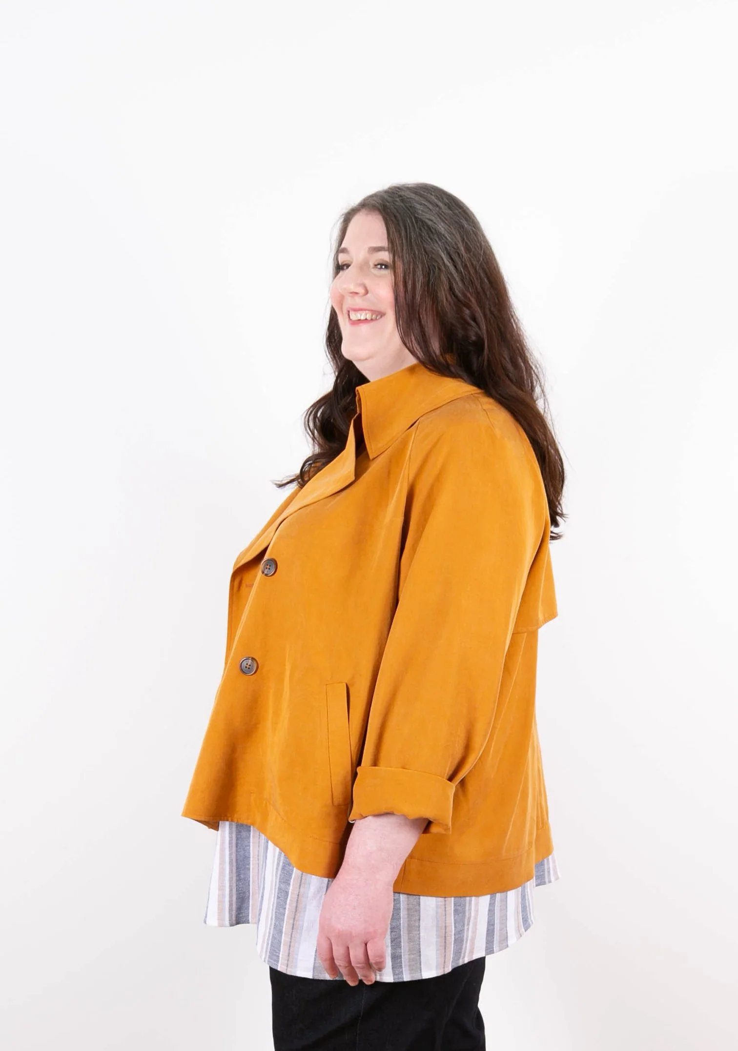 Grainline Studio Cortland Trench - Image 10