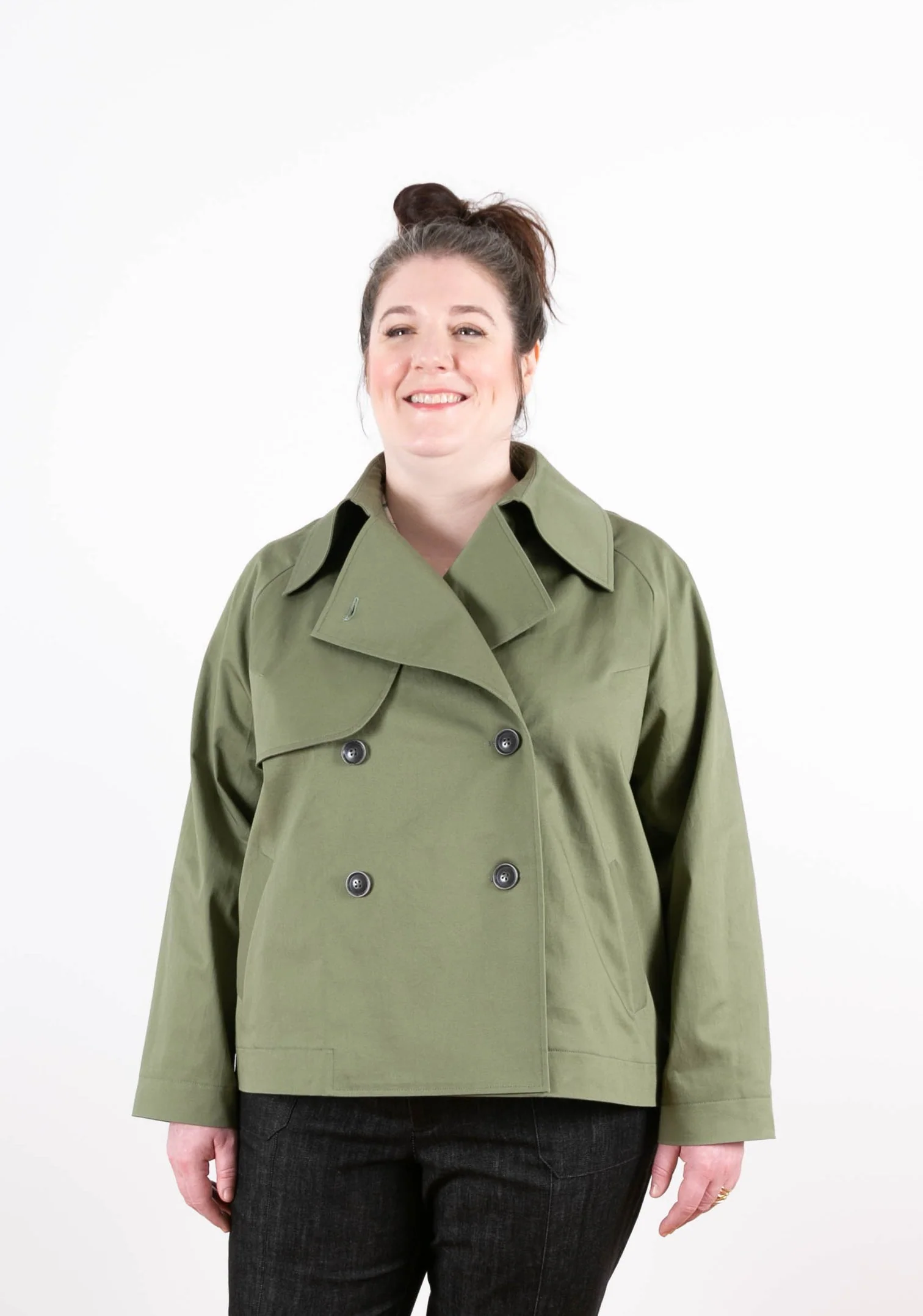 Grainline Studio Cortland Trench - Image 14