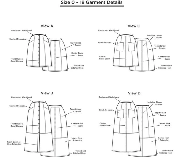 Grainline Studio Reed Skirt - Image 11