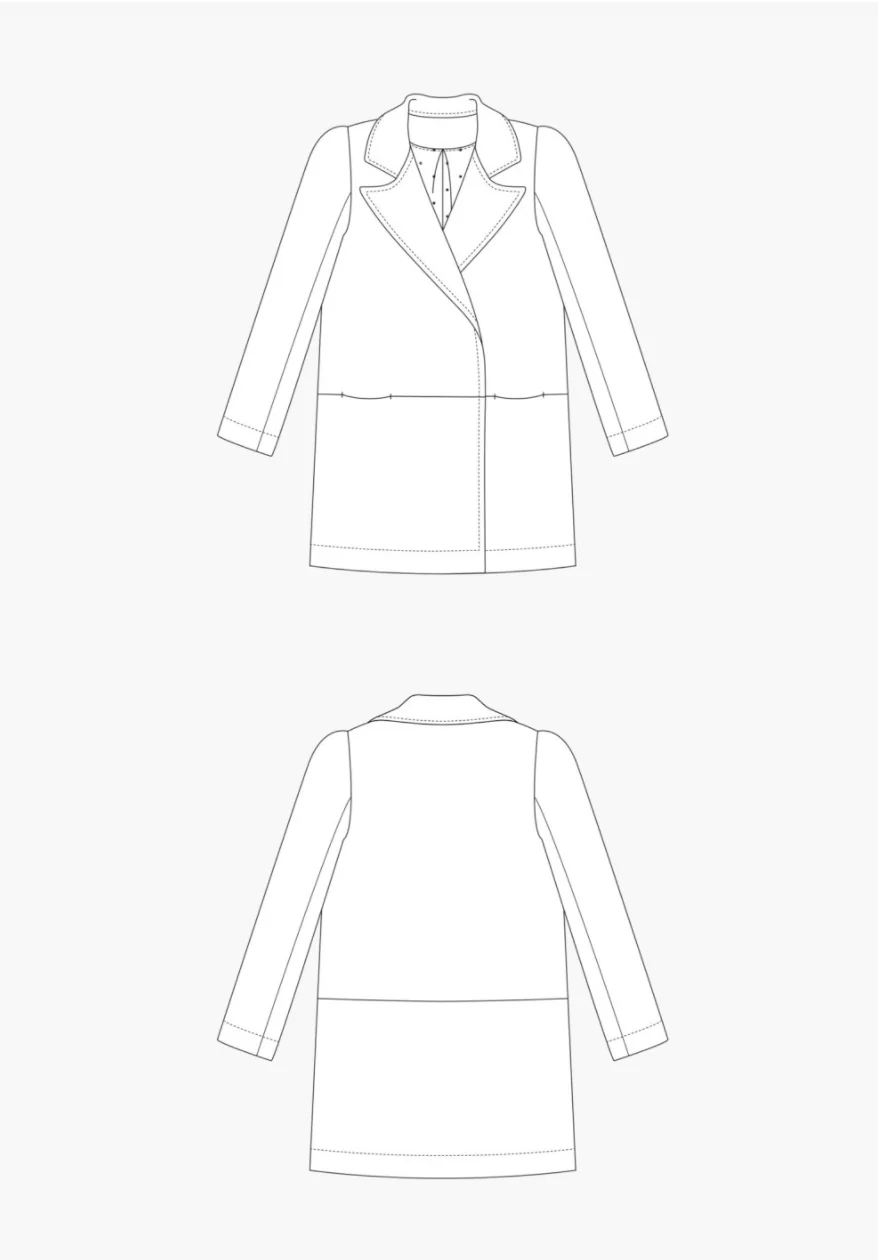 Grainline Studio Yates Coat - Image 9