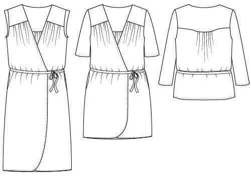 Halfmoon Atelier Vondel Wrap Top and Dress - Image 9