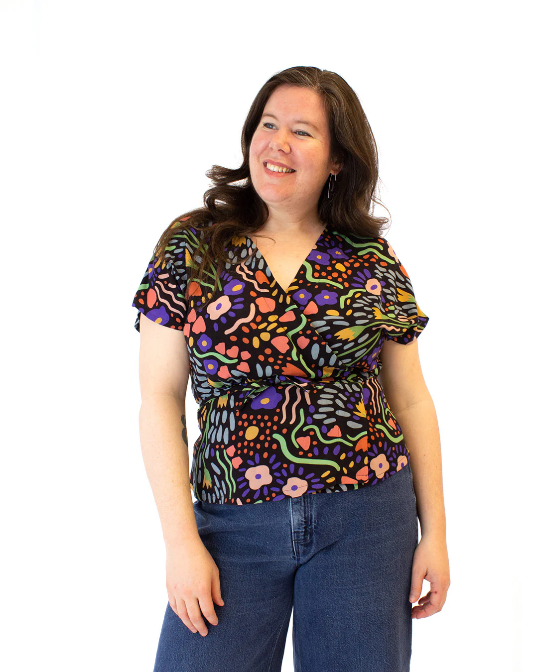 Helen's Closet Cassidy Wrap Top - Image 17