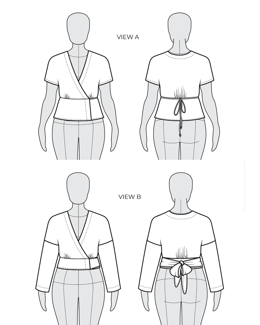 Helen's Closet Cassidy Wrap Top - Image 22