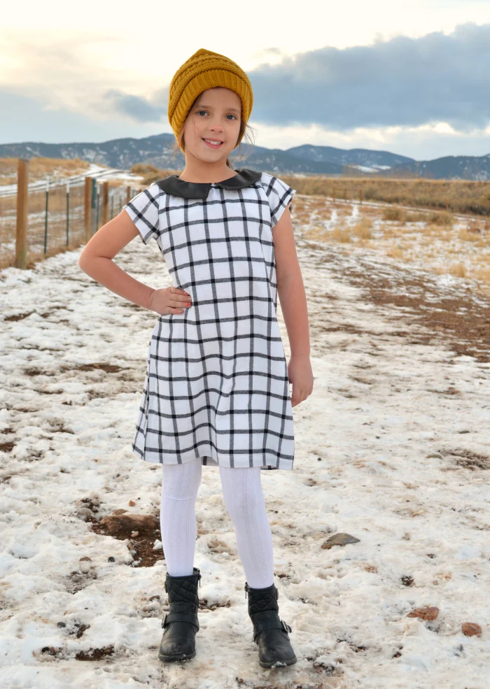Hey June Handmade Child/Teen Larkspur Dress - Image 2
