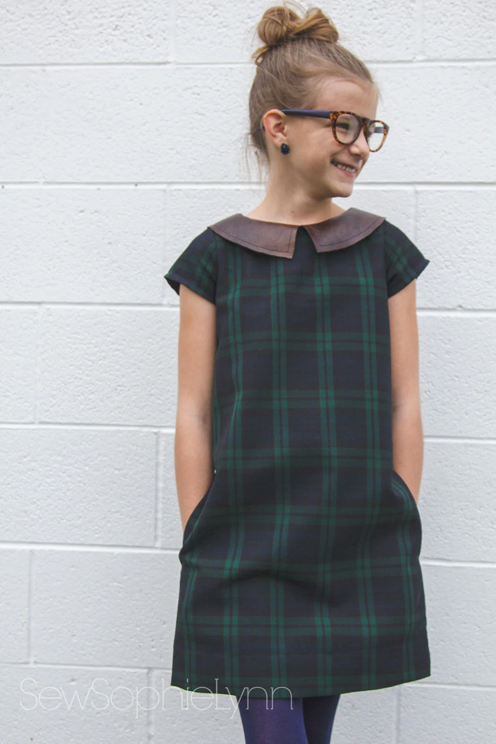 Hey June Handmade Child/Teen Larkspur Dress - Image 7