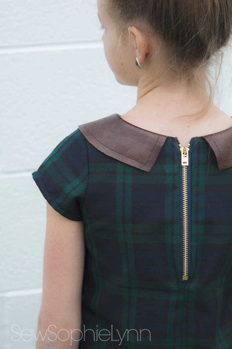 Hey June Handmade Child/Teen Larkspur Dress - Image 8