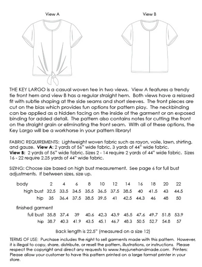Hey June Handmade Key Largo Top - Image 8
