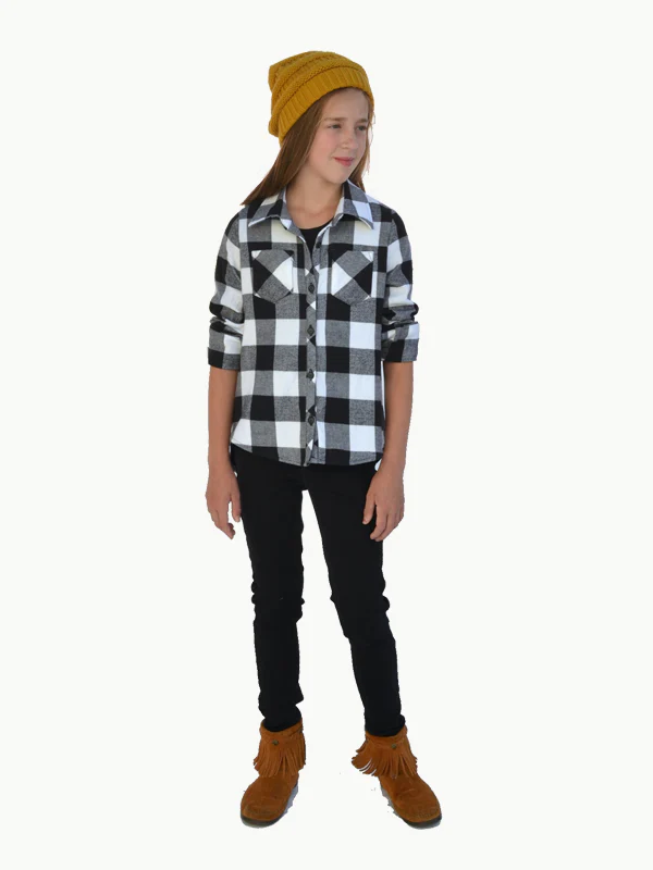 Hey June Handmade Child/Teen Laramie Shirt, Tunic & Dress