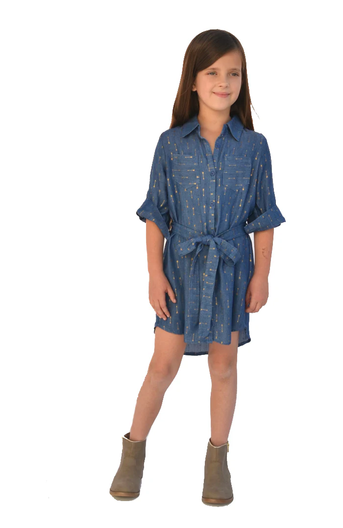 Hey June Handmade Child/Teen Laramie Shirt, Tunic & Dress - Image 10