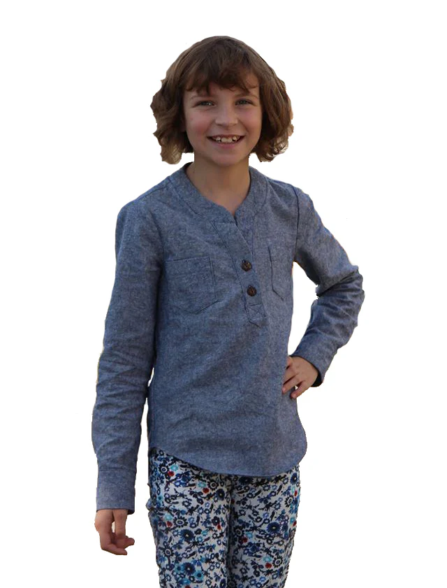 Hey June Handmade Child/Teen Laramie Shirt, Tunic & Dress - Image 13