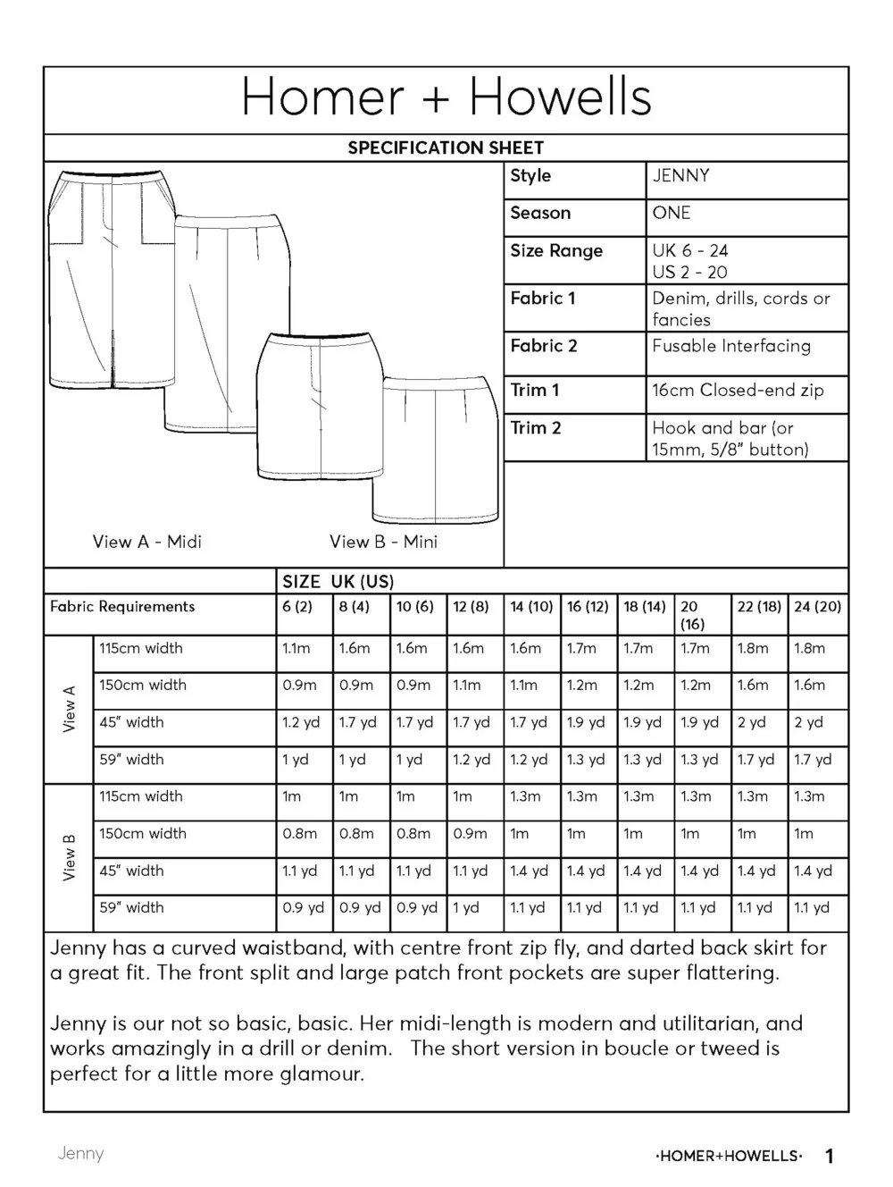 Homer + Howells Jenny Skirt - Image 8