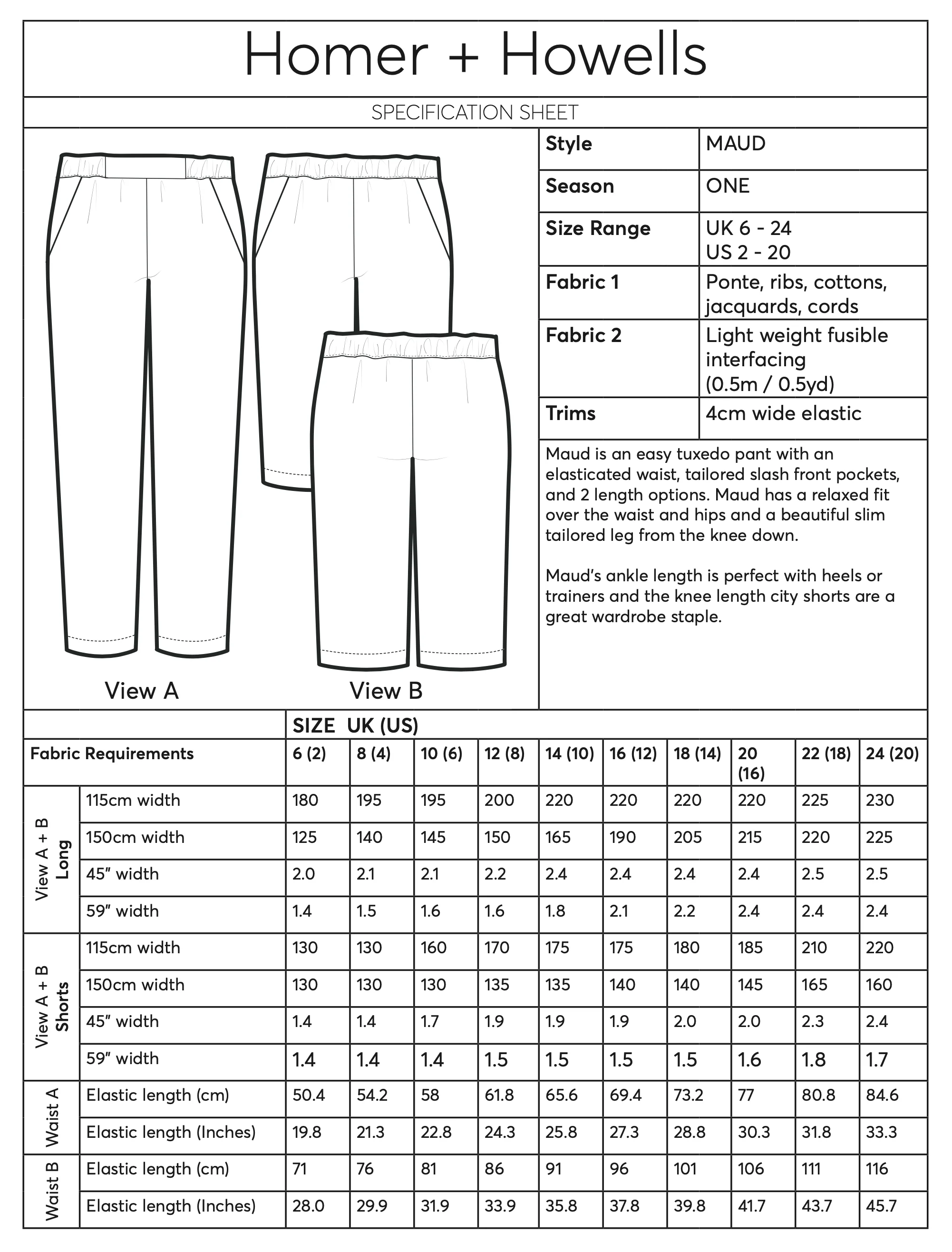 Homer + Howells Maud Trousers and Shorts - Image 7