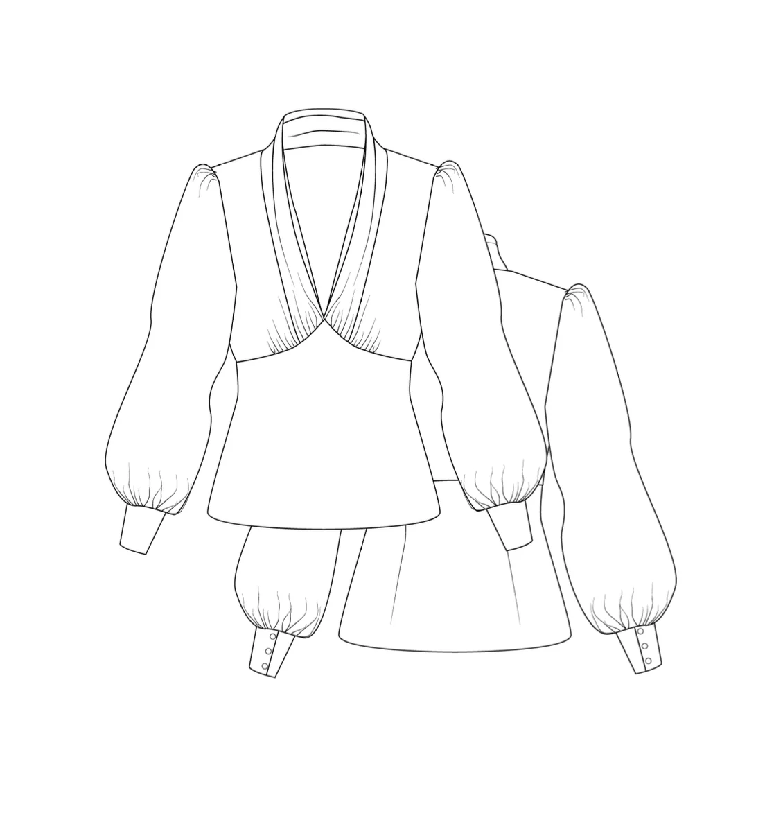 How to Do Fashion No. 29 Milano Dress/Blouse - Image 14