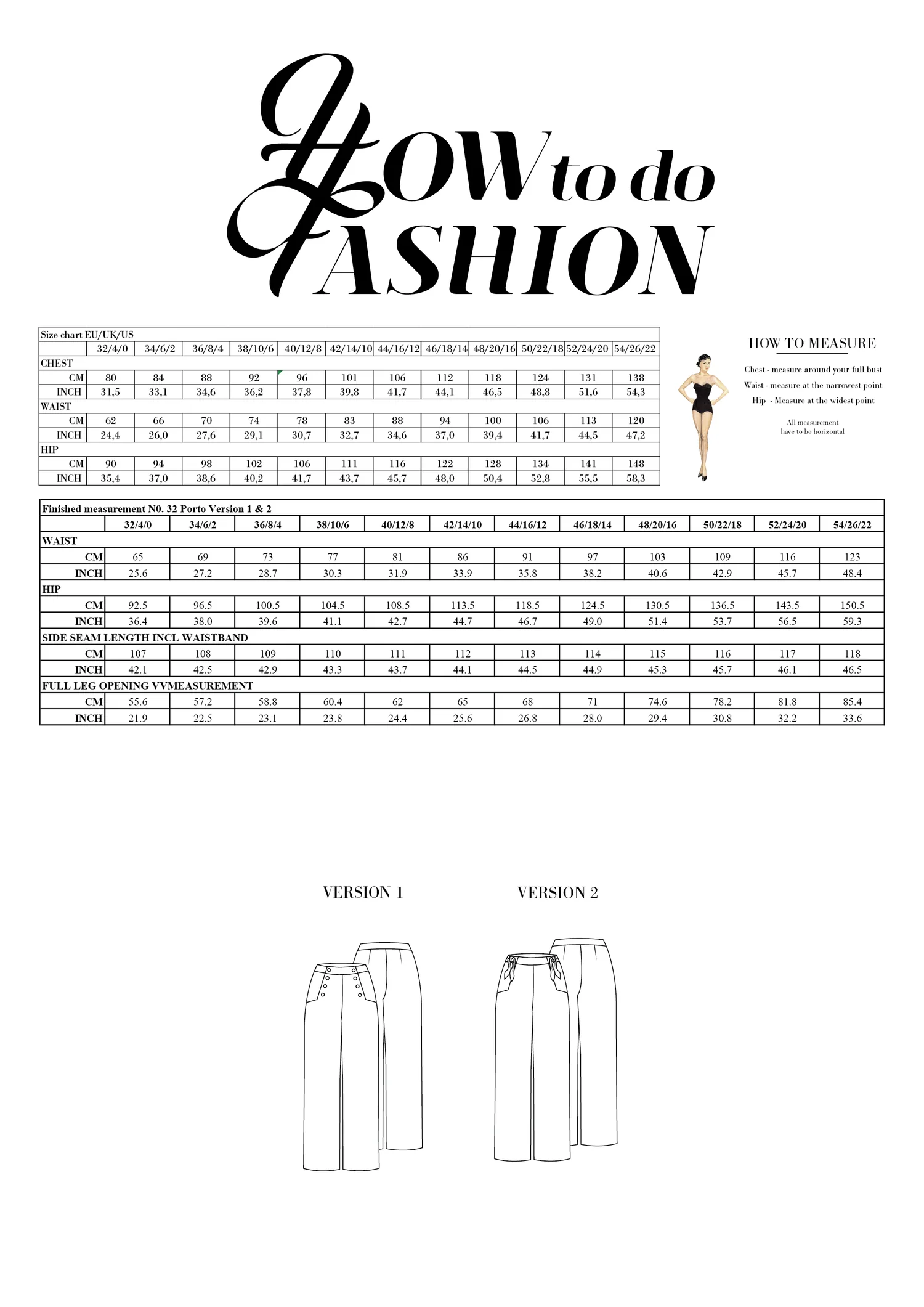 How to Do Fashion No. 32 Porto Trousers - Image 9
