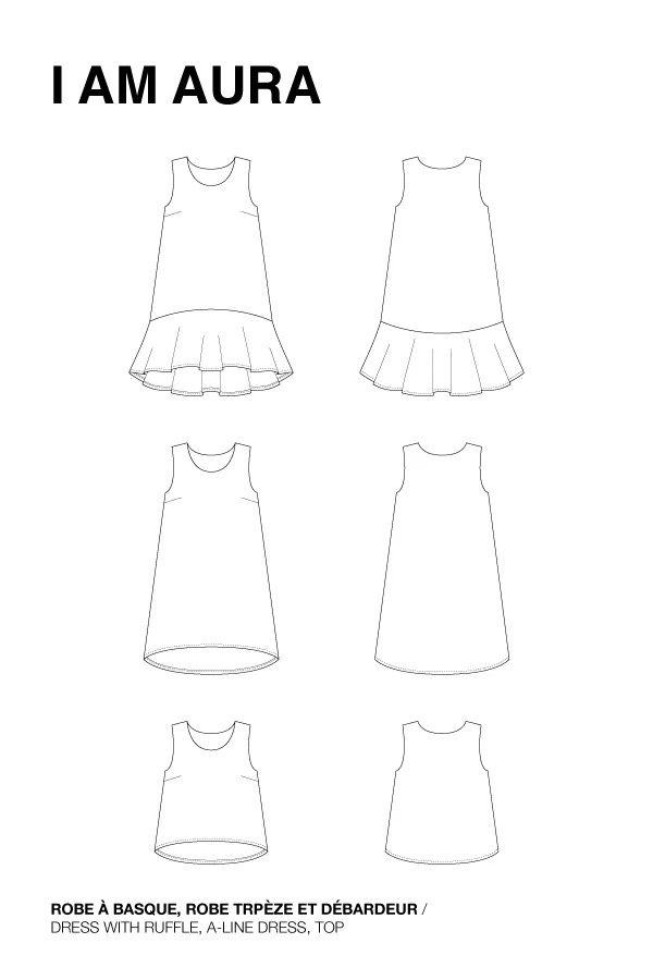 I AM Patterns Aura Dress and Top - Image 25