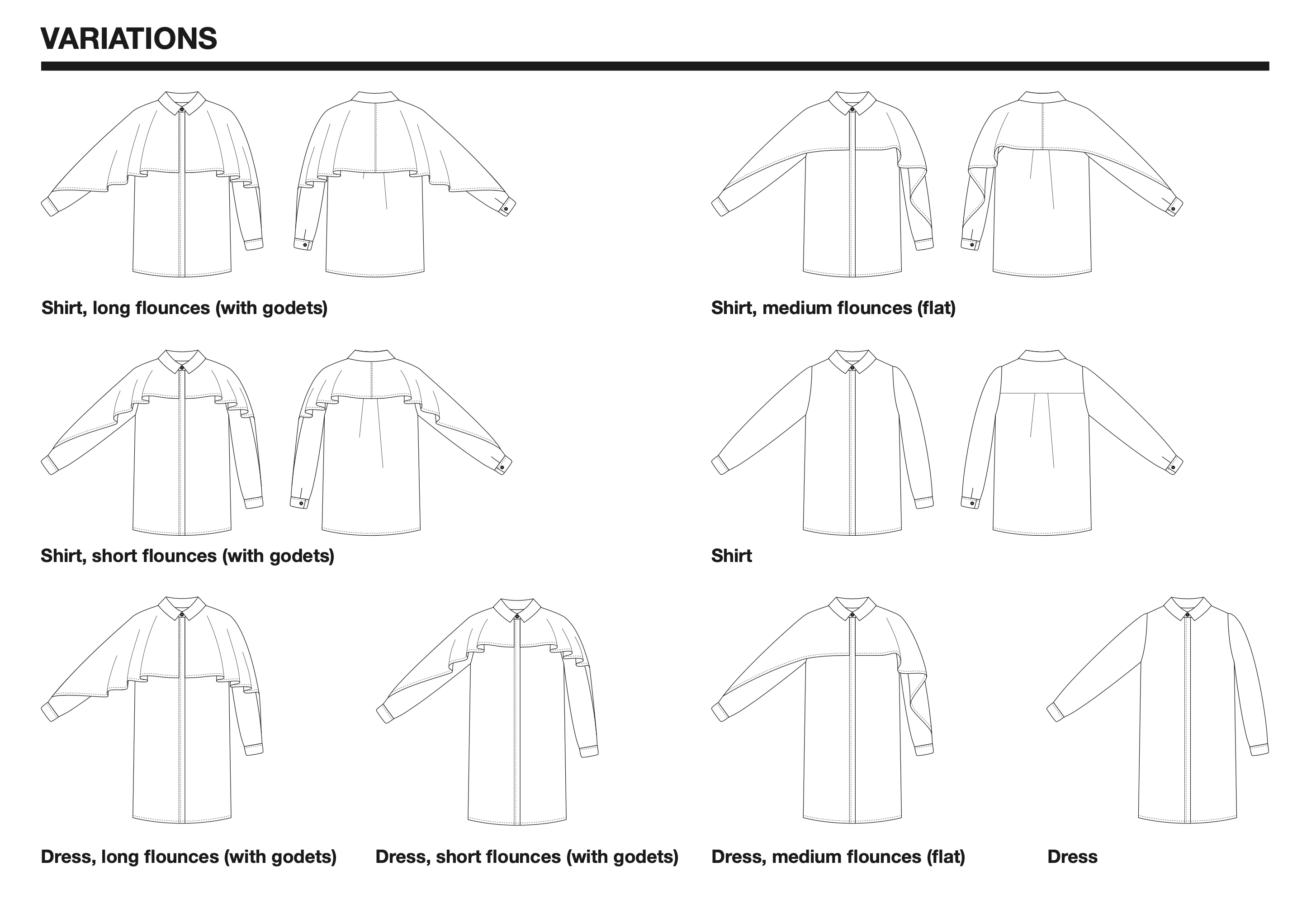 I AM Patterns Barbara Shirt and Dress - Image 22