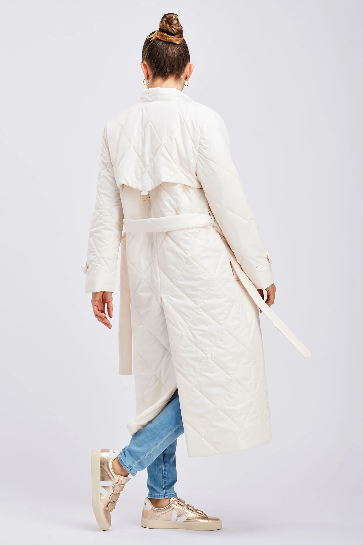 I AM Patterns Bob Trench Coat - Image 16