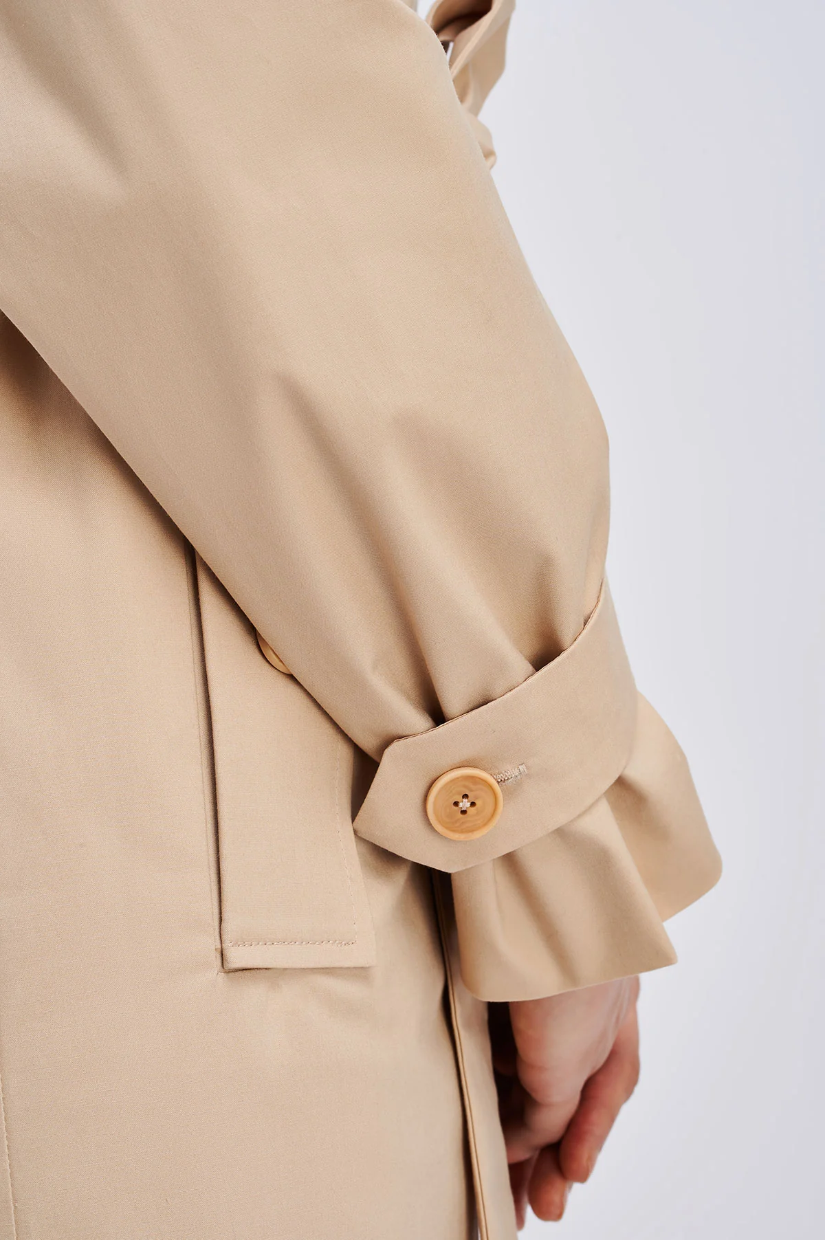 I AM Patterns Bob Trench Coat - Image 8