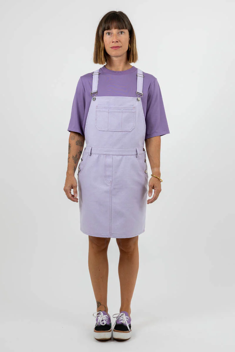I AM Patterns Crystal Dungaree Dress - Image 2