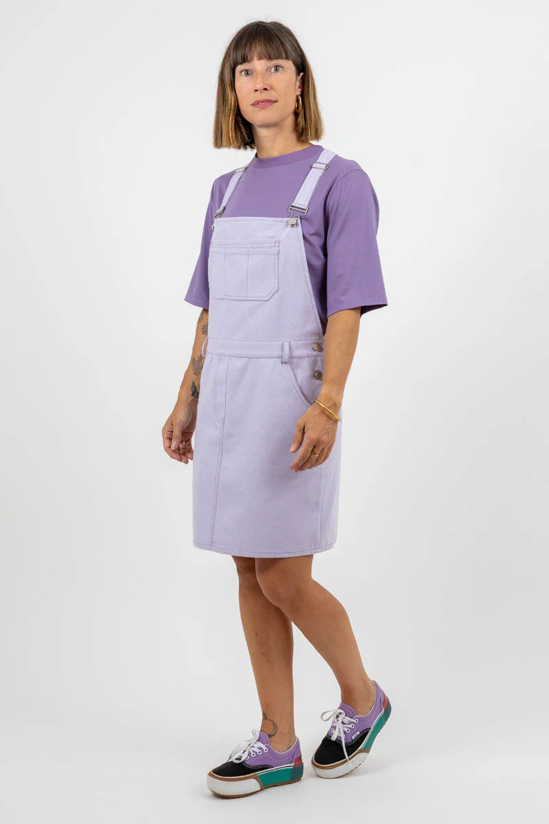 I AM Patterns Crystal Dungaree Dress - Image 3