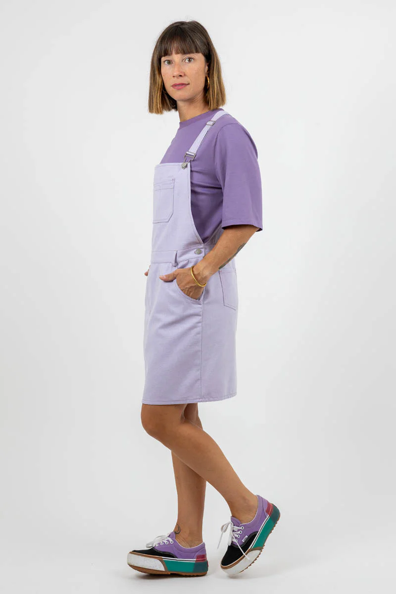 I AM Patterns Crystal Dungaree Dress - Image 4