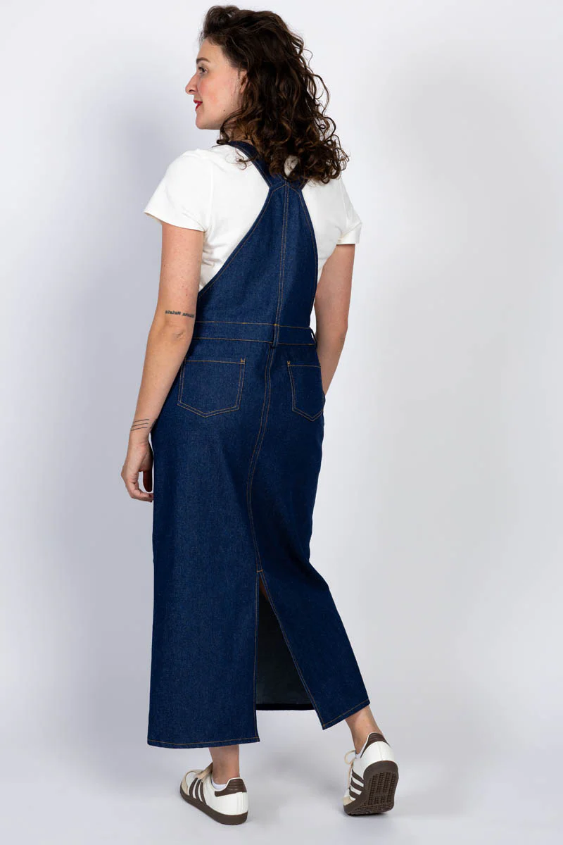 I AM Patterns Crystal Dungaree Dress - Image 8