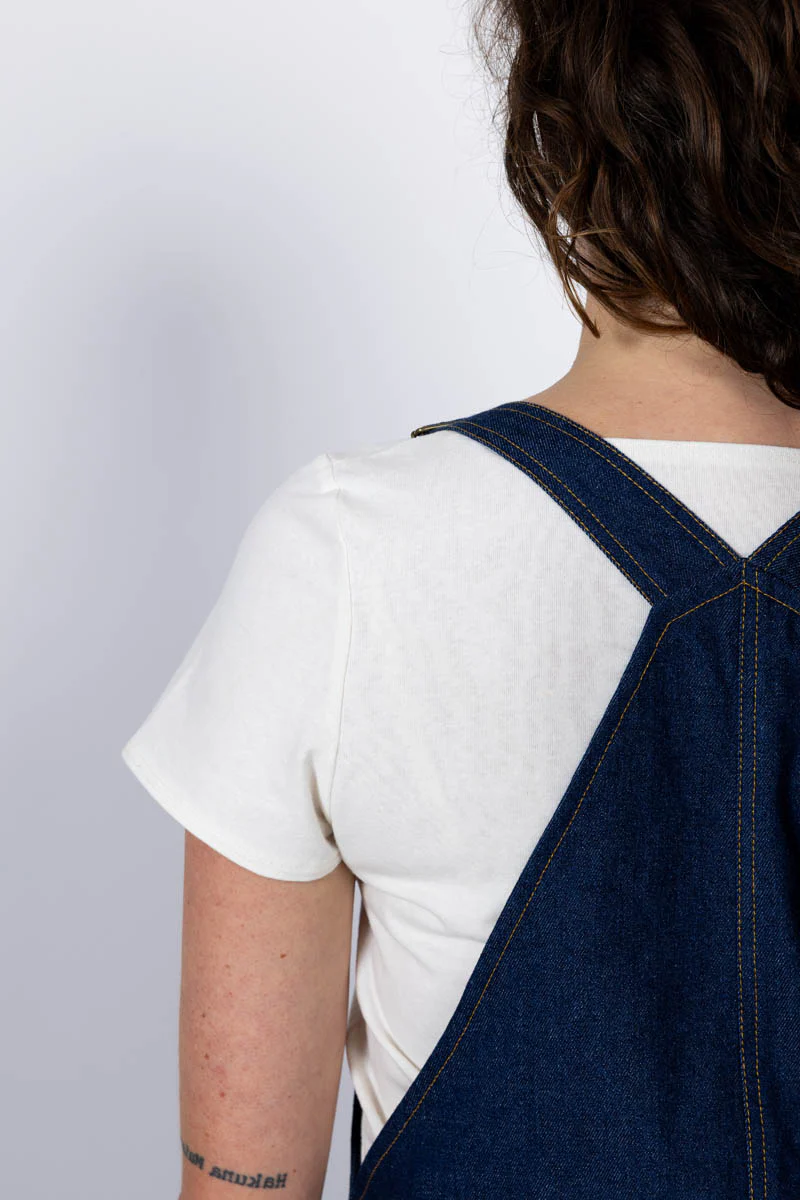 I AM Patterns Crystal Dungaree Dress - Image 9