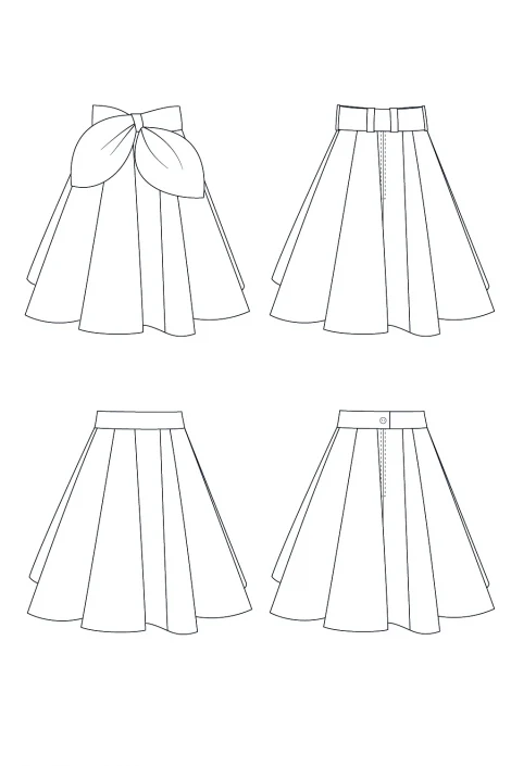 I AM Patterns Félicie Skirt - Image 8